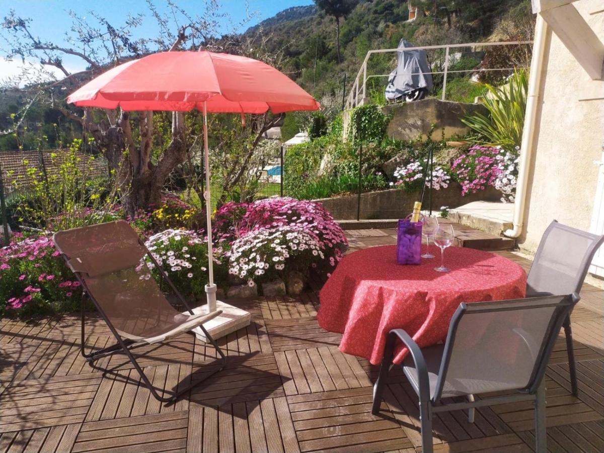 Studio Le Romantique A 20 Kms De Nice Bendéjun Exteriér fotografie
