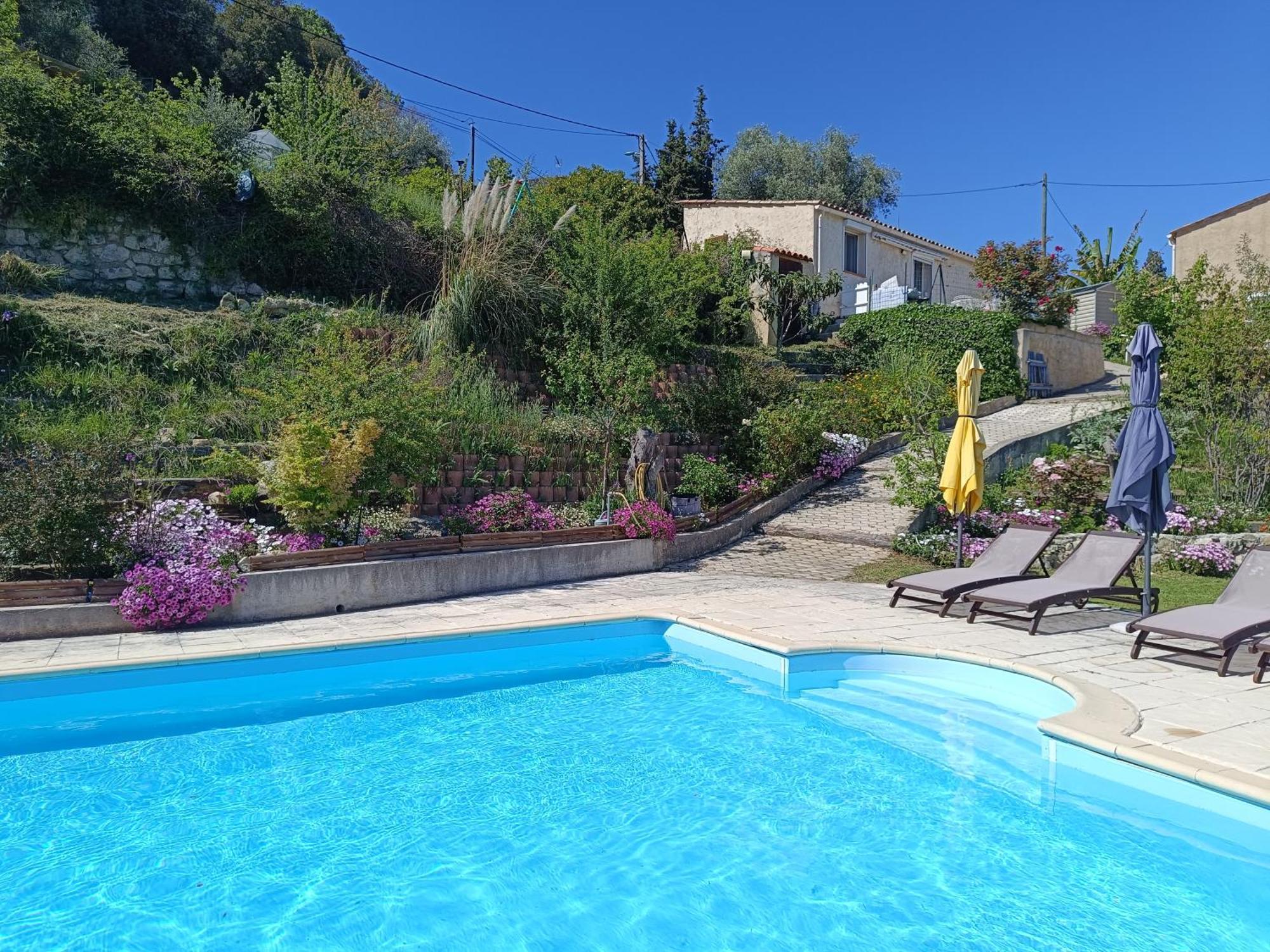 Studio Le Romantique A 20 Kms De Nice Bendéjun Exteriér fotografie